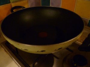 wok poelée maison