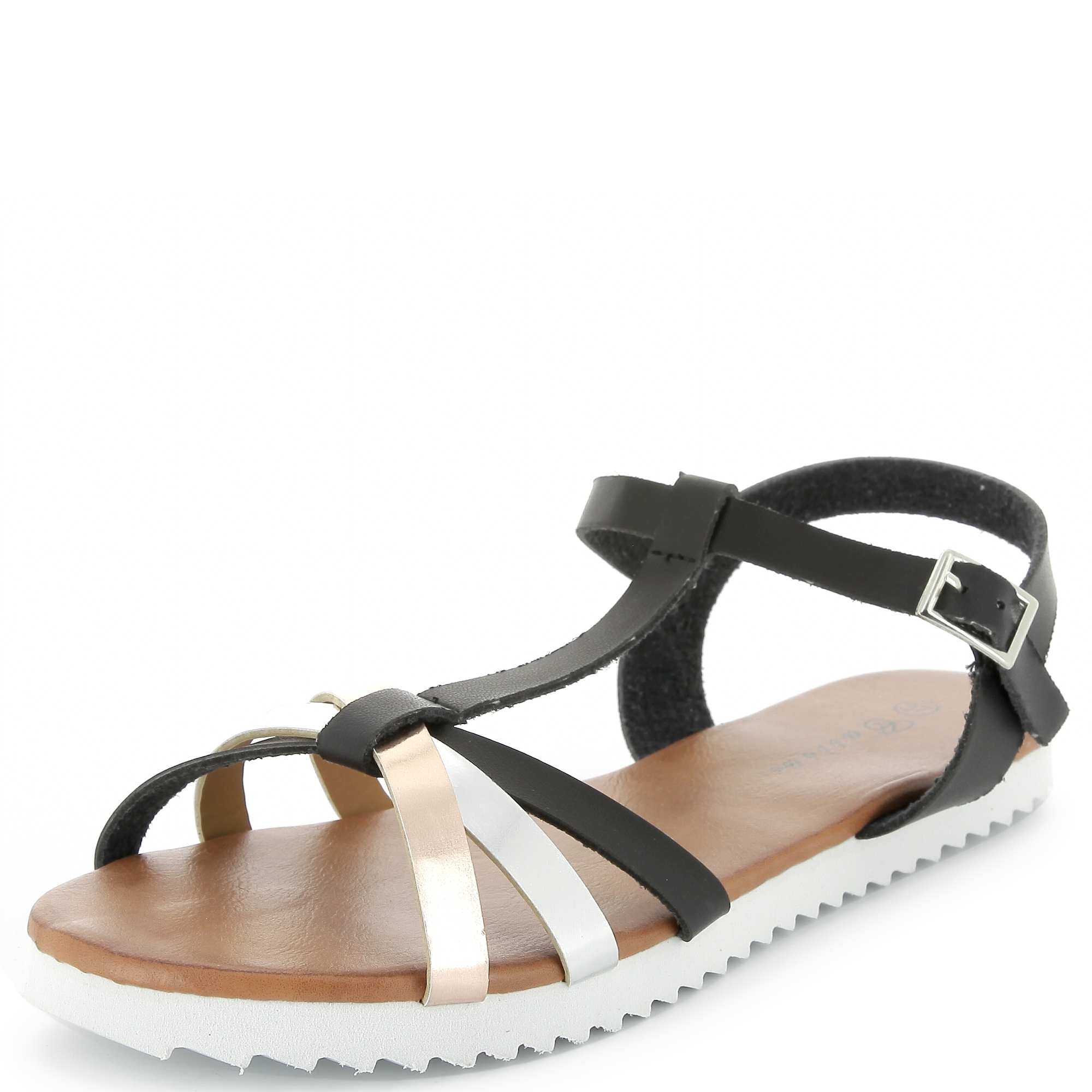 sandale semelle blanche